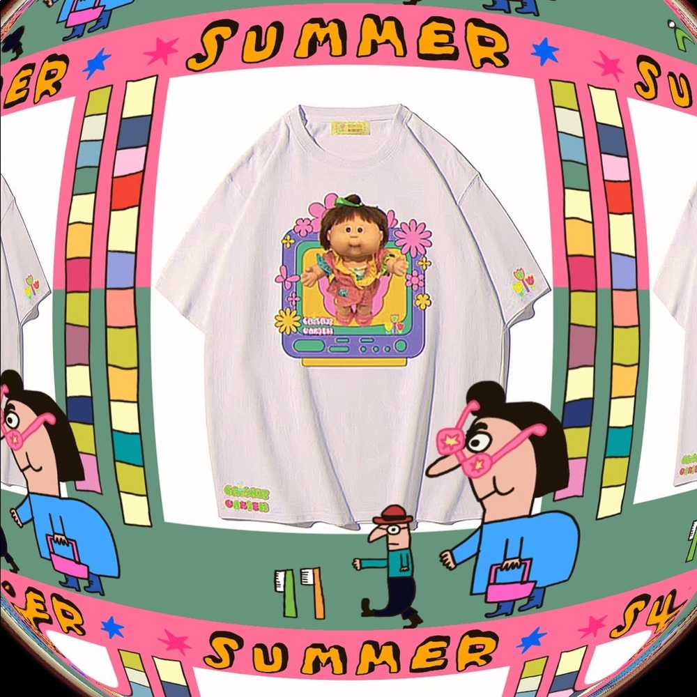 💖Cabbage Dolls Tee💚 Cabbage Patch Kids

Original hand-painted Television girls